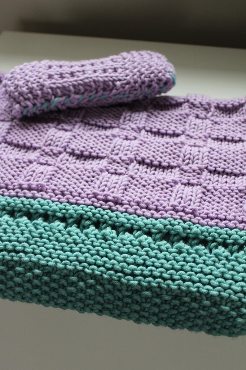 KNITTING PATTERN Baby Doll Blanket and Pillow Set. Baby Doll Etsy