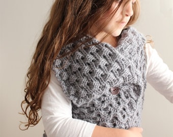 KNITTING PATTERN- Reversible Wrap Vest (Sizes baby, child, teen and all adult sizes) knitting pattern