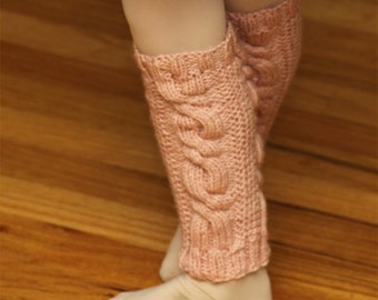 KNITTING PATTERN- Child Dance Leg Warmers pdf knitting pattern