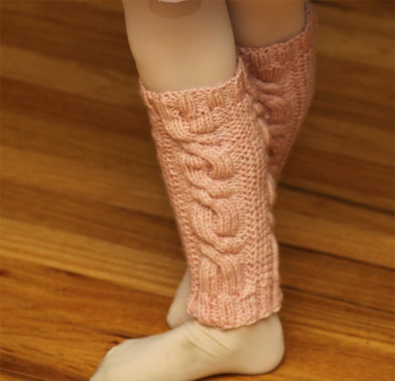 KNITTING PATTERN Child Dance Leg Warmers Pdf Knitting Pattern Etsy