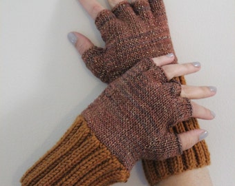 KNITTING PATTERN- Fingerless Gloves knitting pattern PDF