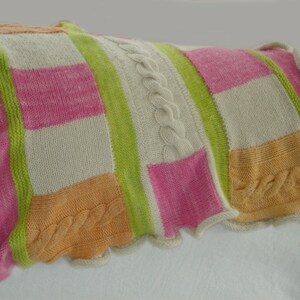 STRICKANLEITUNG - Patchwork Baby Mädchen Decke pdf Strickanleitung