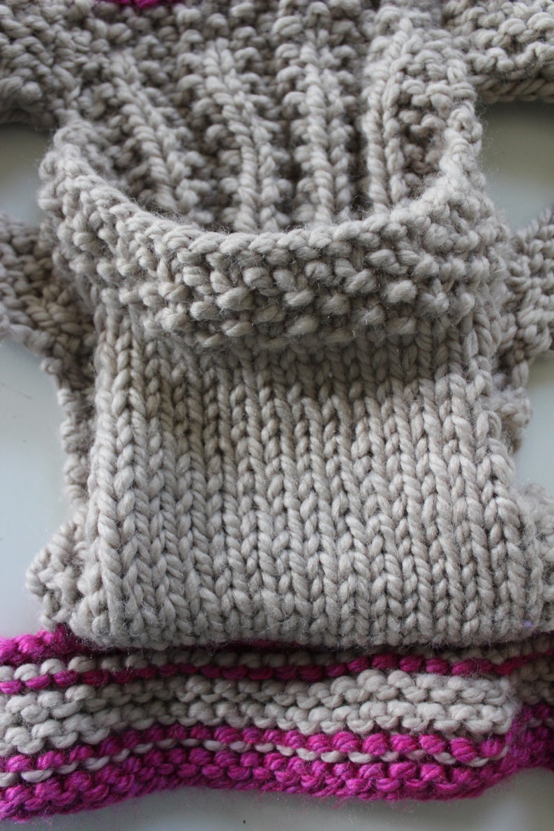 KNITTING PATTERN Baby Doll Carrier knitting pattern PDF image 5