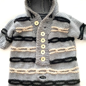 KNITTING PATTERN- The Finlay Baby Bunting.  Swaddle Baby blanket
