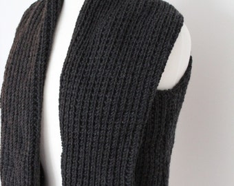 Chunky Knit Vest Pattern: Wide Collar, Beginner Friendly (PDF Pattern)