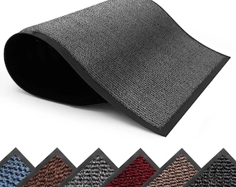 Heavy Duty Barrier Doormat: Non-Slip Rubber Backing, Easy Clean