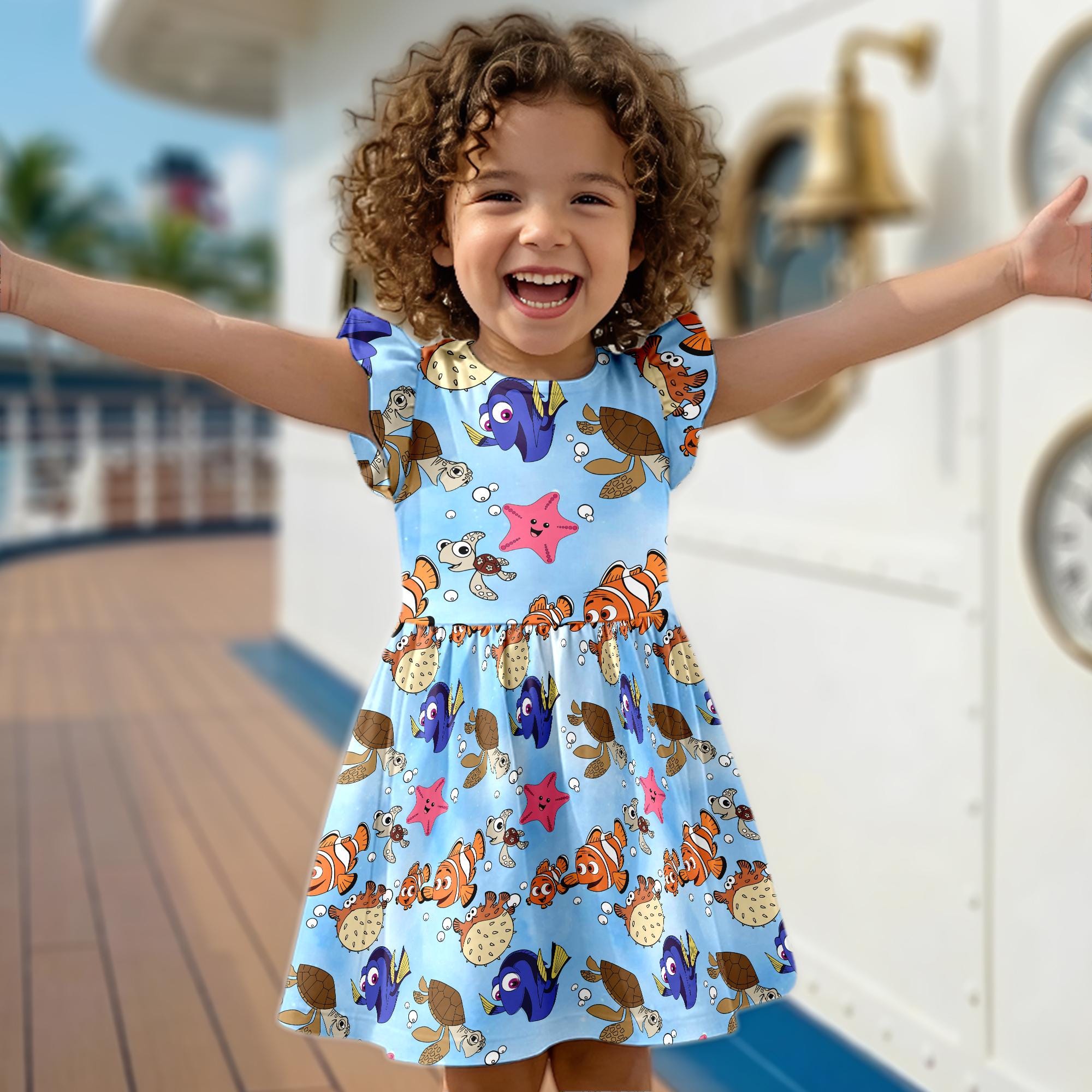 finding nemo birthday dress The Nemo Skater Dress L main image 0