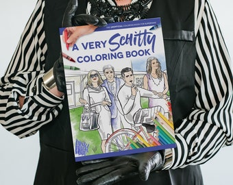 The unofficial Schitty parody Adult Coloring Book | Coloring Books | fanart