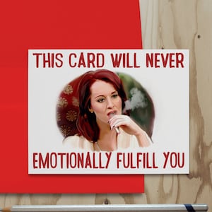 Real Housewives of Beverly Hills Allison Dubois Card RHOBH Greeting Card