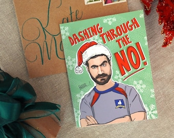 Holiday Roy | Lasso Christmas Greeting Card