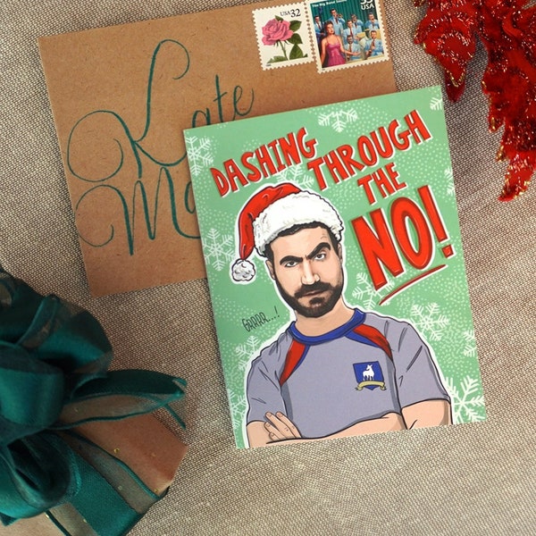 Holiday Roy | Lasso Christmas Greeting Card