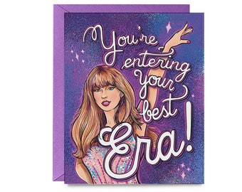 Celebrate your Eras Greeting Card | Tay Birthday All Occasions