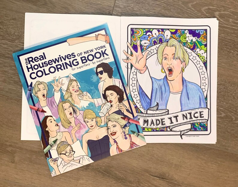 Rhony Coloring Book Hello Harlot