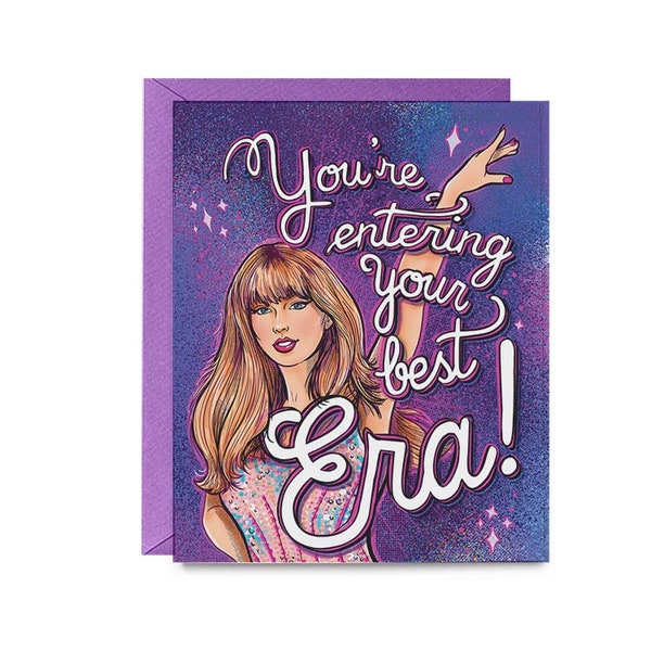 Celebrate your Eras Greeting Card