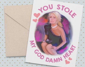 Real Housewives of Beverly Hills Kim Richards RHOBH Greeting Card ALL OCCASIONS