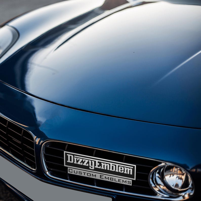 Drizzy Emblems Car Emblem Limited With Fake Metal Finish, Acrylic Automotive Badge ...