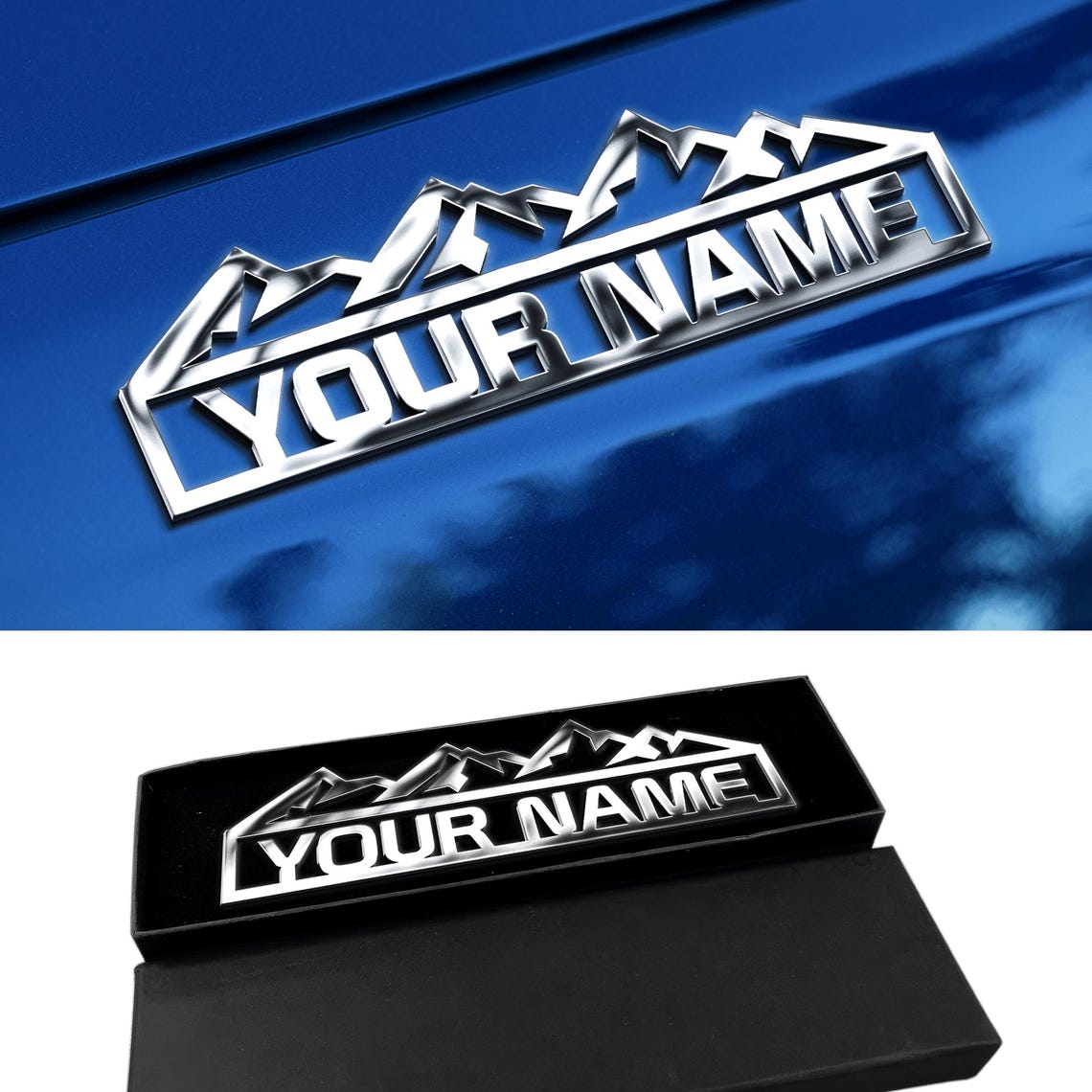 Custom Name Emblems Custom Adventure Personalized 3D Car Emblems, Heavy-duty Metal Letters ...