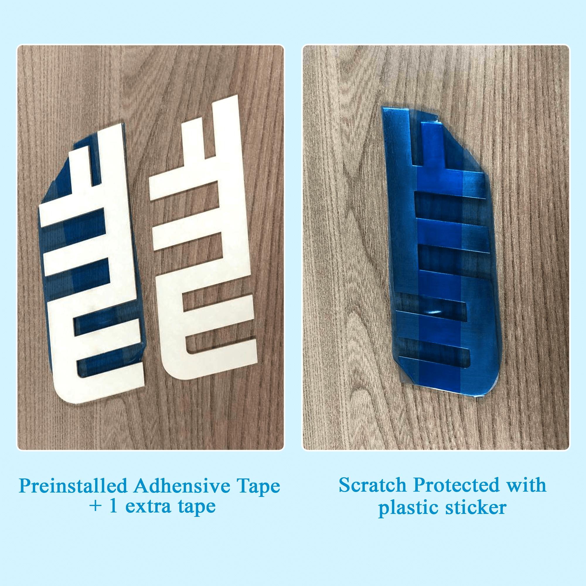 Personalized 3D Car Emblems, Heavy-Duty Metal Letters with Strong Adhesive Tape - Ideal Gift for Car Enthusiasts Your Car, Truck, or Boat