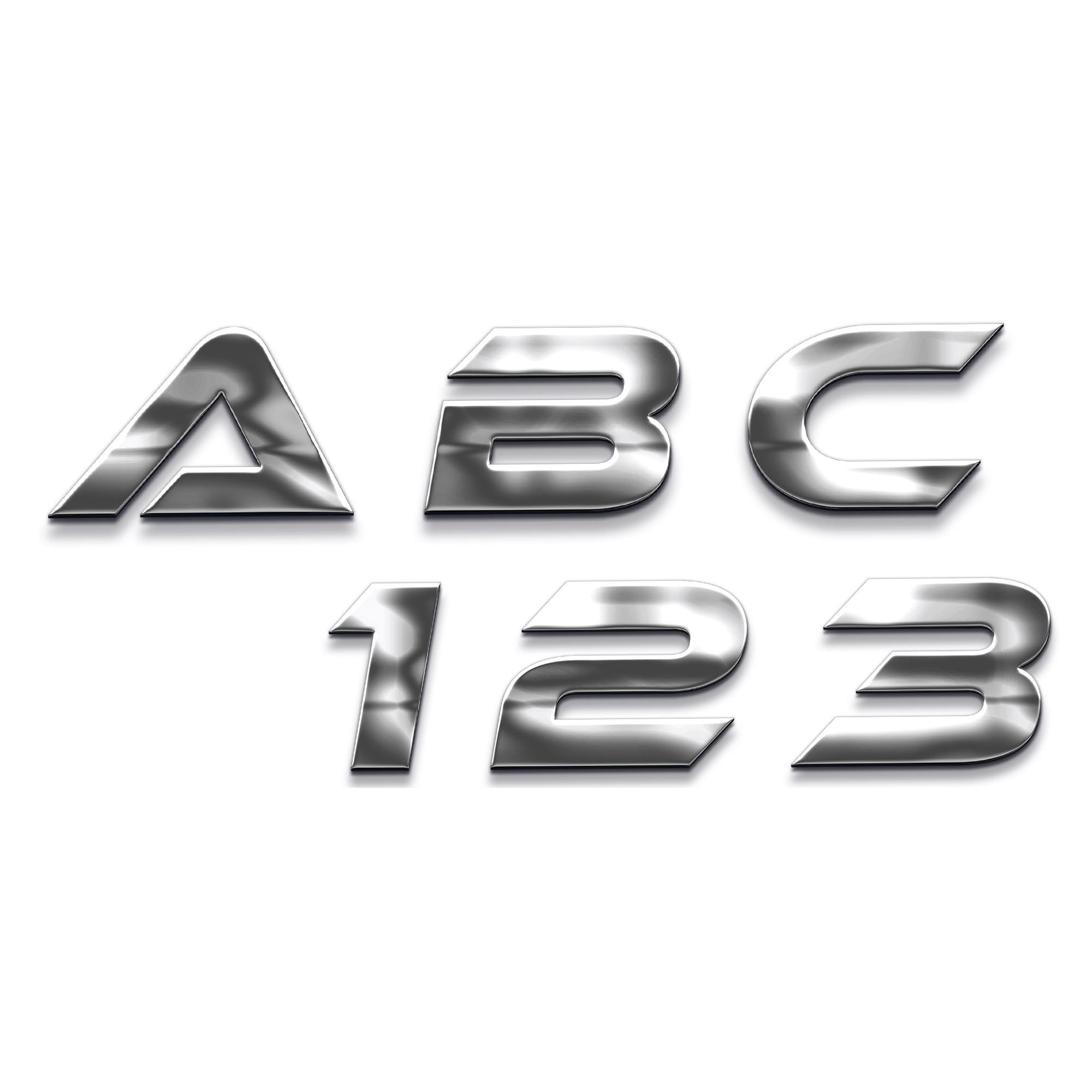 Model Car Letters Stick Letters On Car