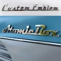 Personalized 3D Car Emblems, Heavy-Duty Metal Letters with Strong Adhesive Tape - Ideal Gift for Car Enthusiasts Your Car, Truck, or Boat product logo