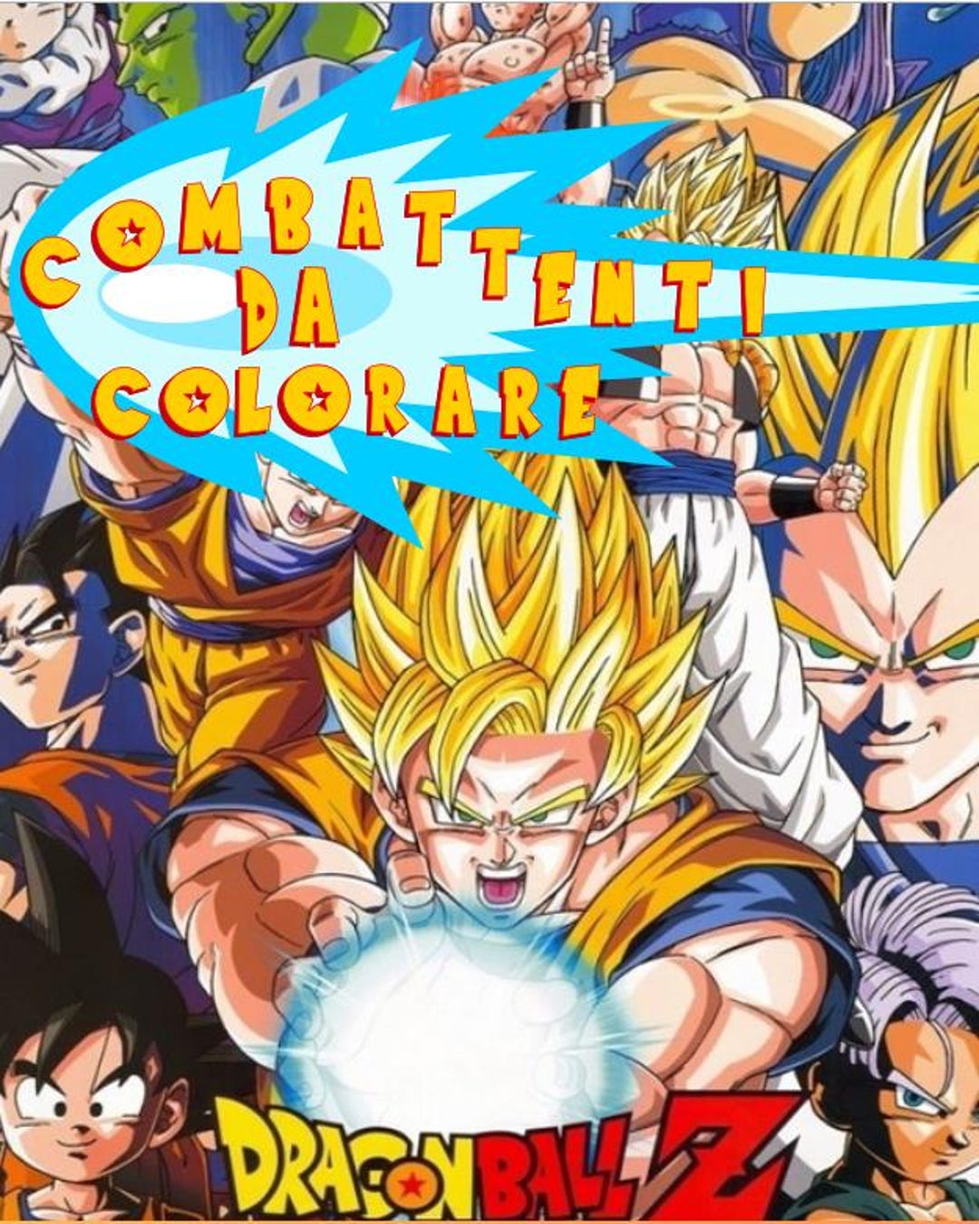 Dragonball Coloring Pages - Etsy