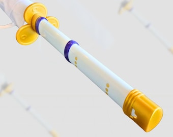 Spada-Katana con ombrello, ombrello dalla struttura robusta in oro 16 carati, ombrello ninja