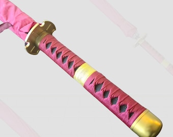 Spada-Katana con ombrello, ombrello dalla struttura robusta in oro 16 carati, ombrello ninja