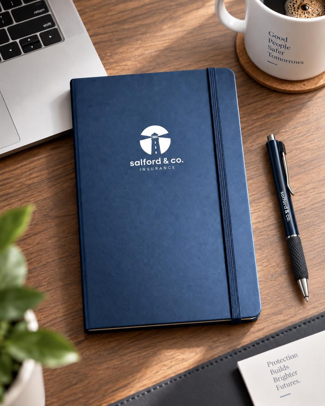 Branded Company Notebook, Custom Logo Notebook, Personalized Business ...