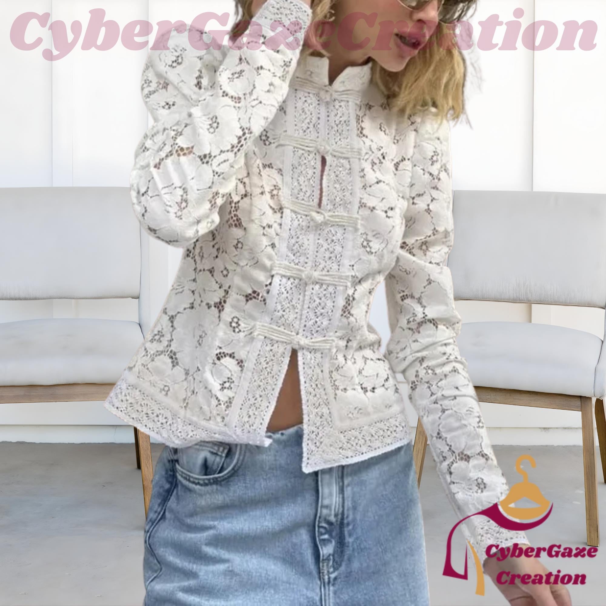 Sheer Patchwork Top - Etsy