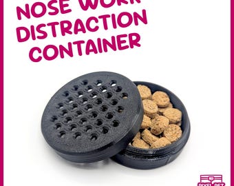 Pojemnik na smakołyki Nose Work Food Distraction – 1/4 szklanki – Narzędzia szkoleniowe Scent Work