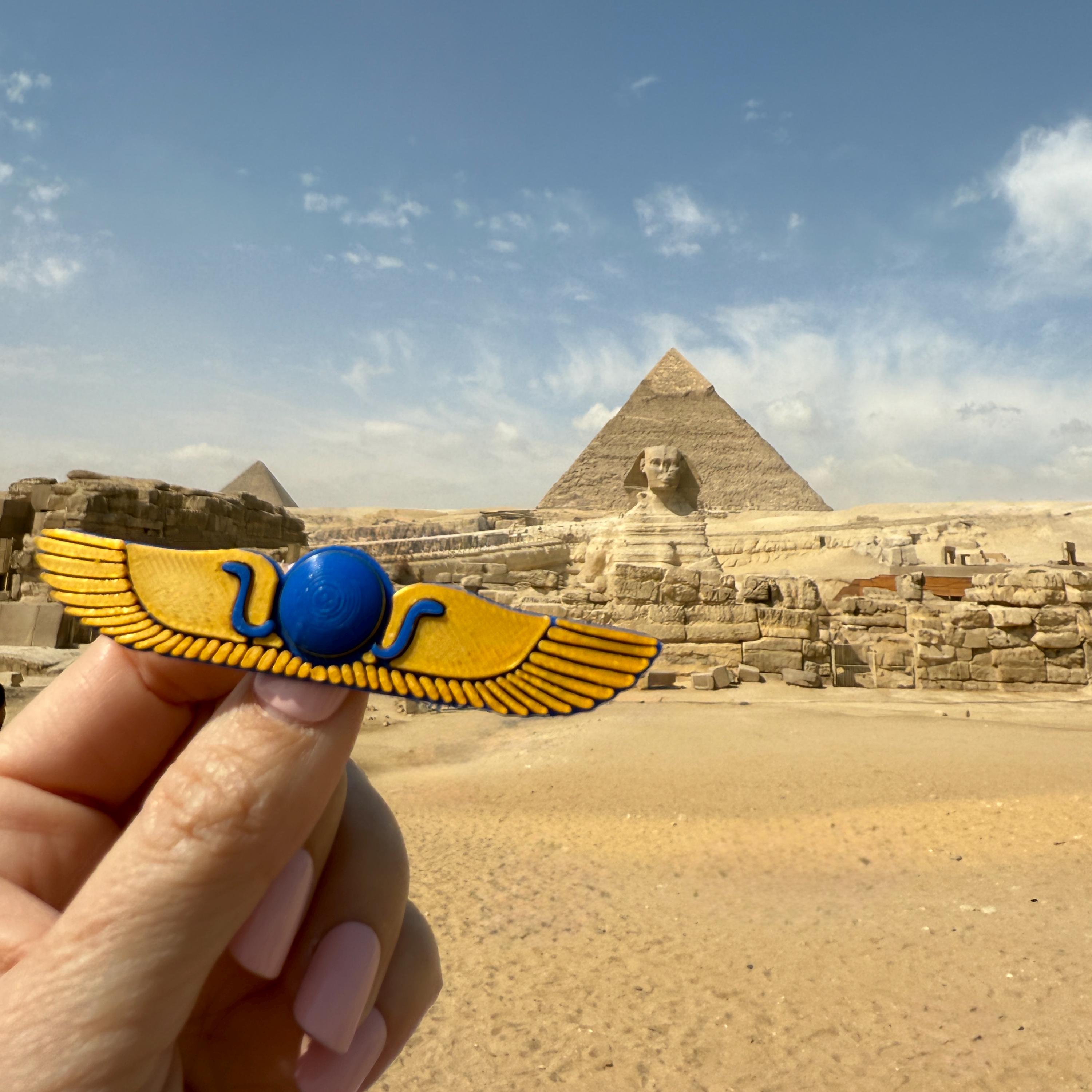 Egyptian sun disk - Etsy 日本