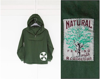 Vintage Patagonia SST Fly Fishing Wading Jacket XL Green Hooded