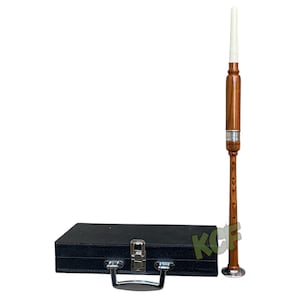 Handmade Great Highland Professional Bagpipe Practice Chanter | Practice Chanter With 2 Reeds For Beginners | Scottish Chanter With Case