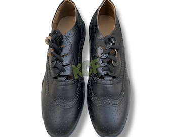 Scottish Ghillie Brogues Kilt Shoes Men's Handmade Traditional Kilt Leather Shoes | Size 5 to 12