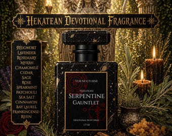 PRE-ORDER Hecate Perfume Hekate Ritually Crafted VERSION 2