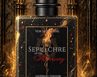 PRE-ORDER Luciferian Sepulchre of the Adversary, Ritually Crafted Cologne VERSION 2