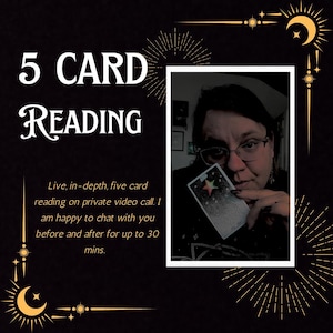 Lecture de tarot à 5 cartes