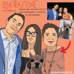 Illustrations personnalisées – Couples spéciaux, animaux et cartes !