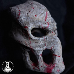 Maschera da terrore Splatterhouse fatta a mano – コスプレ ホラーとコレクションのアクセサリー