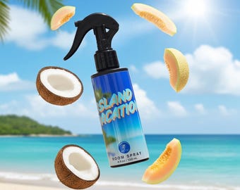 Island Vacation Room Spray – Tropical Coconut Air Freshener