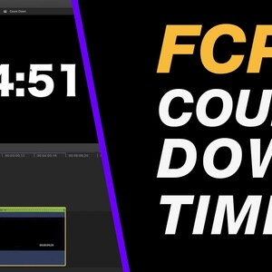 Countdown for Final Cut Pro X — Animated Countdown Timer for Professional Video