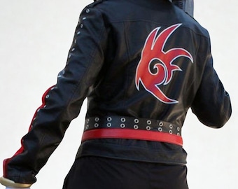 sonic the hedgehog　leather jacket Sonic The Hedgehog Shadow Black Leather Jacket | NYC Jackets