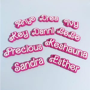 Personalized 3D Printed Keychain: Pastel Bag Charm