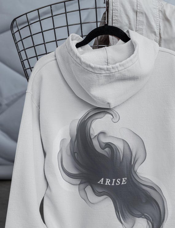 ARISE Solo Leveling Anime Hoodie - Japanese Streetwear - Inspired Shadow Design - Otaku Clothing - Manga Inspired Clothing -  Anime STL