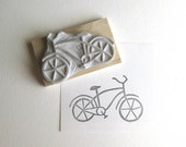 Fiets - Hand gesneden Rubberstempel