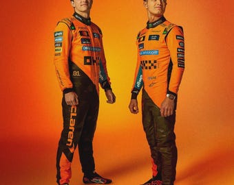 McLaren F1 Go Kart Racing Suit – CIK/FIA Level 2 Approved with Free Balaclava