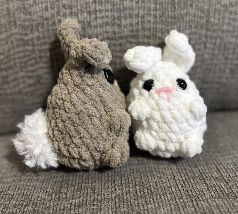 Mini Rabbit Crochet Pattern Mini Bunny Crochet Pattern - Etsy