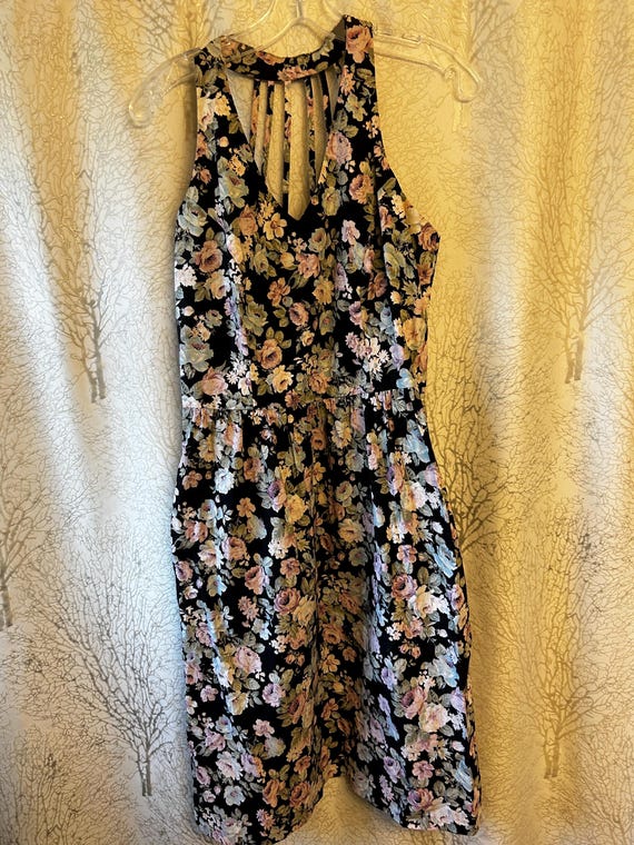 Vintage 1990s flower dress - image 1
