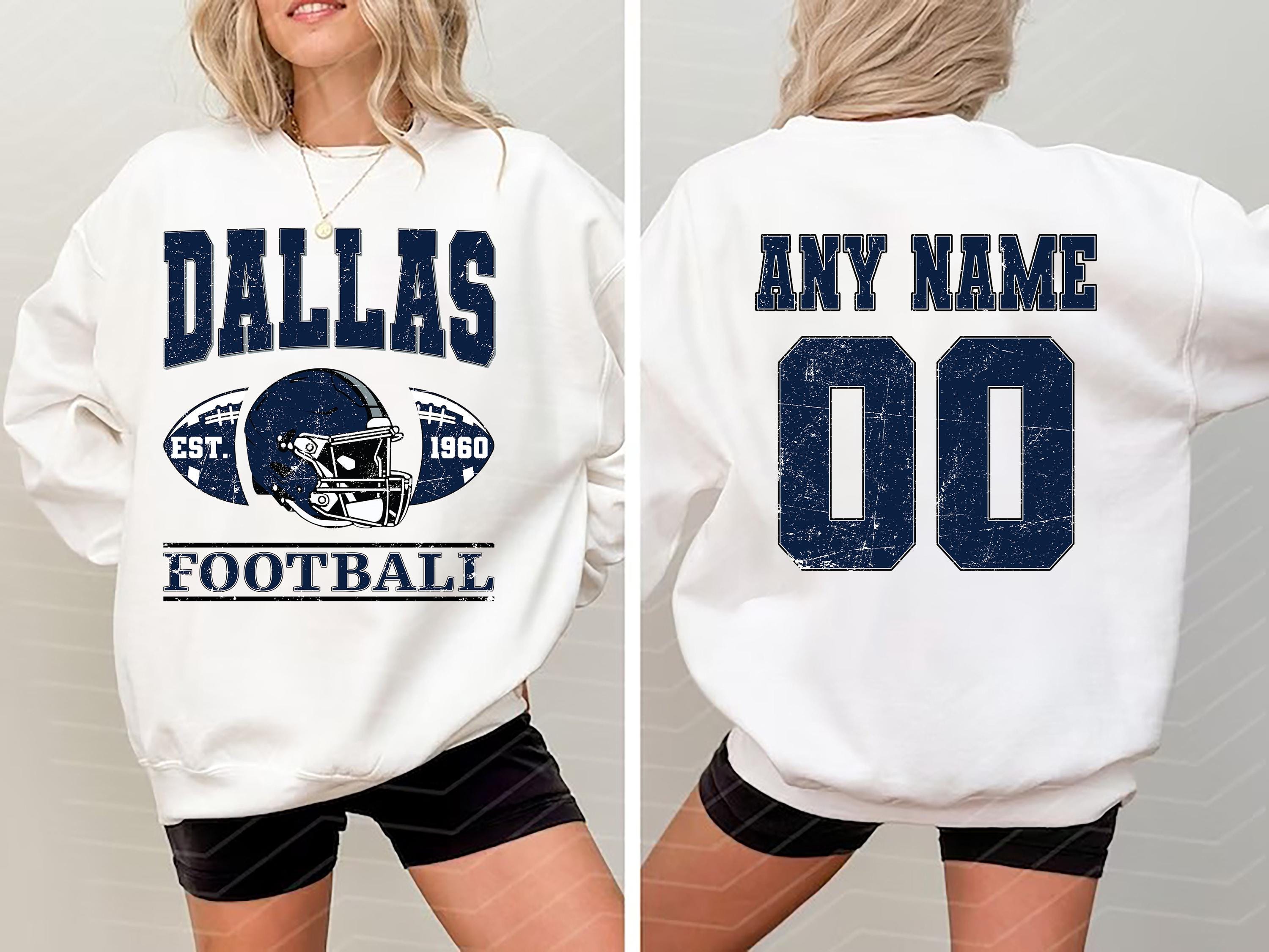 Discover Vintage Dallas Football Sweatshirts, Gift for Football Fan