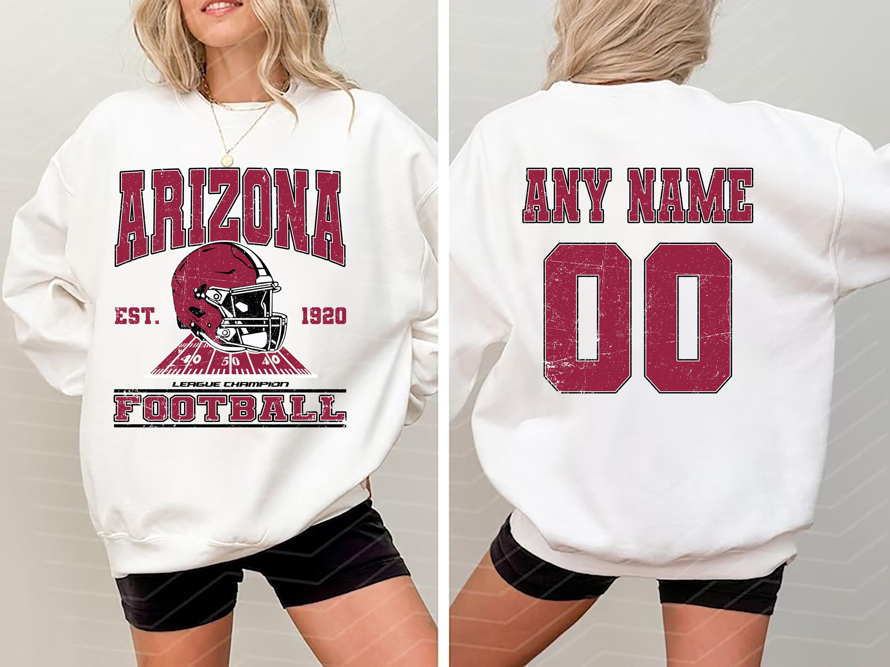 Discover Personalized Arizonna Football Sweatshirts, Gift for Football Fan